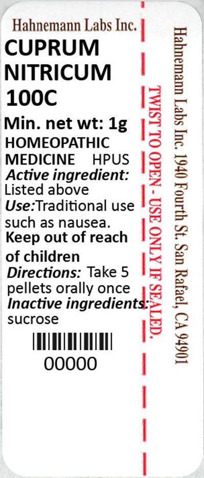 Cuprum Nitricum 100C 1g - Cuprum Nitricum 100C 1g